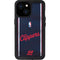 NBA Los Angeles Clippers Distressed Red iPhone 15 Waterproof Case